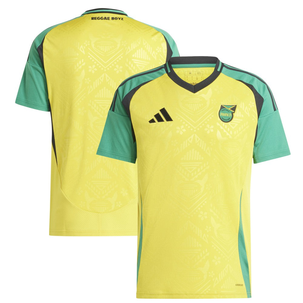 Jamaica National Team 2024 Home Replica Jersey Yellow | Adidas Online