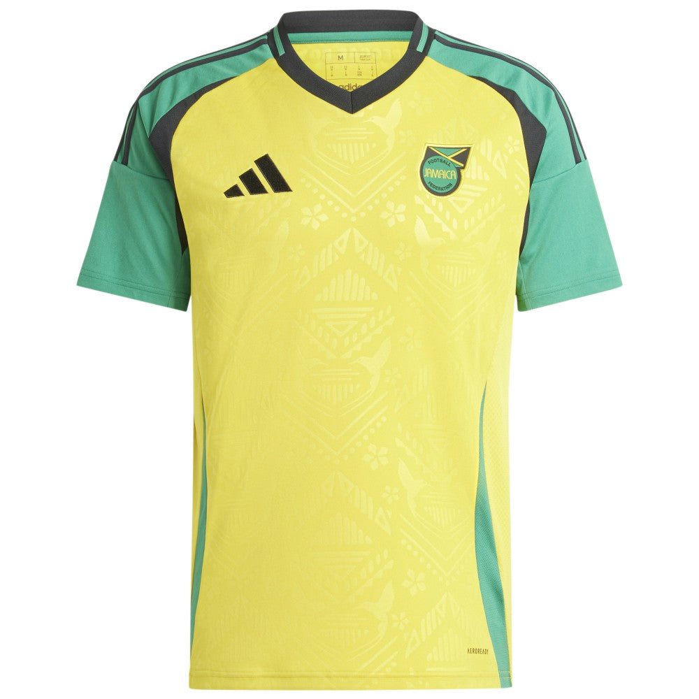 Jamaica National Team 2024 Home Replica Jersey Yellow | Adidas Online
