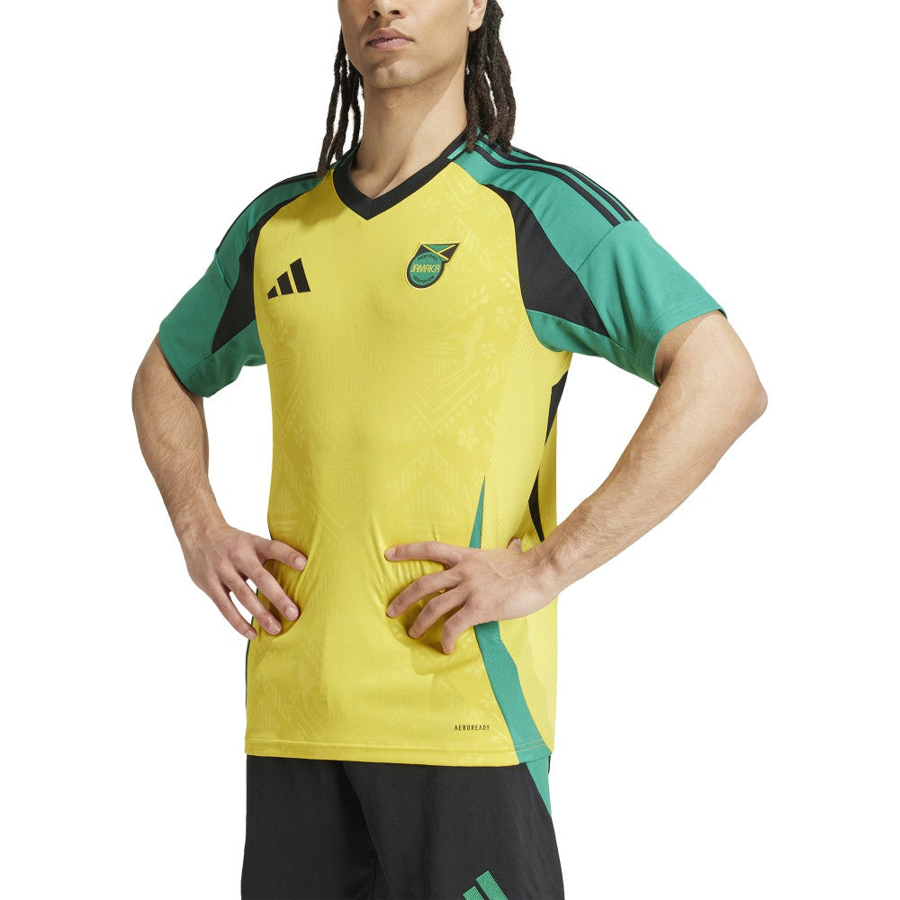 Jamaica National Team 2024 Home Replica Jersey Yellow | Adidas Online