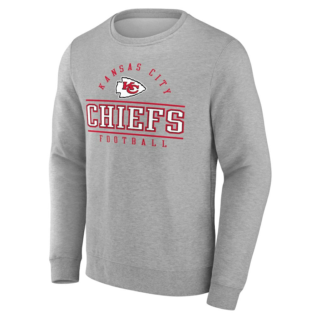 Kansas City Chiefs Extreme Tackle Sweatshirt Heather Gray | Fanatics