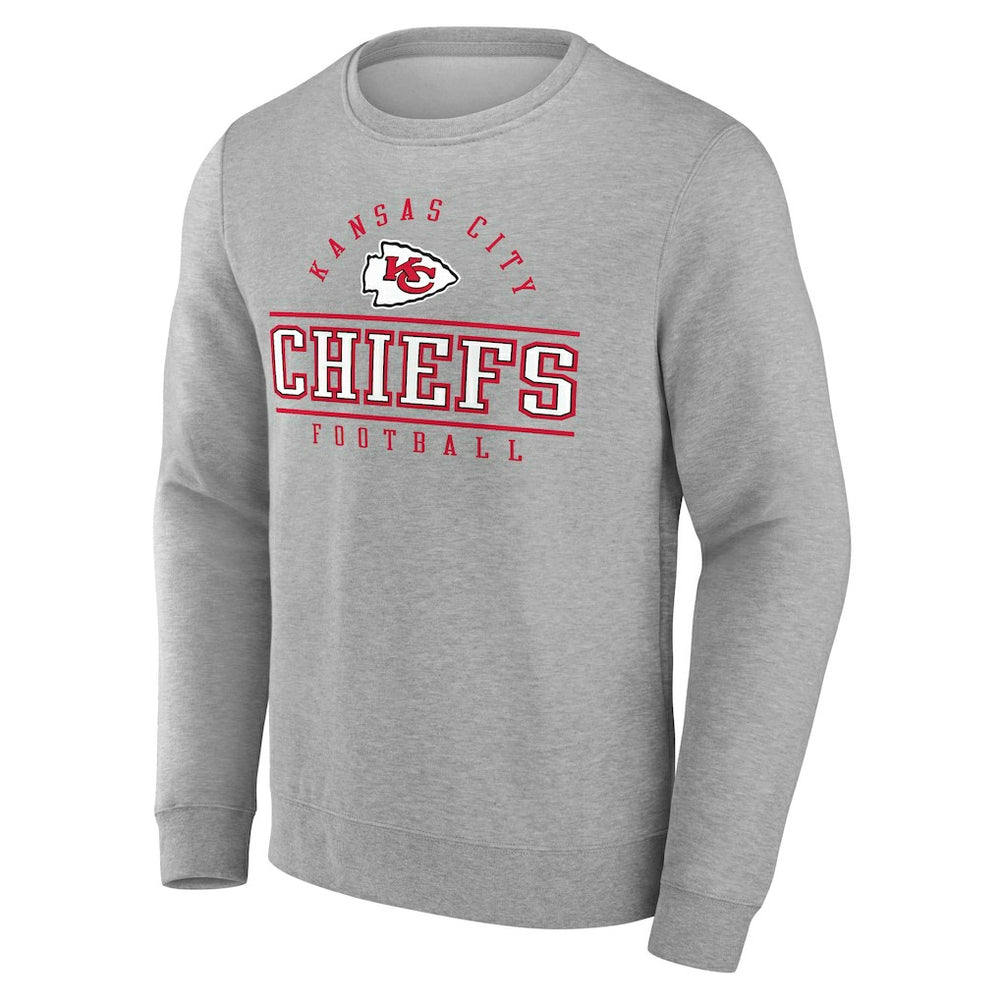 Kansas City Chiefs Extreme Tackle Sweatshirt Heather Gray | Fanatics
