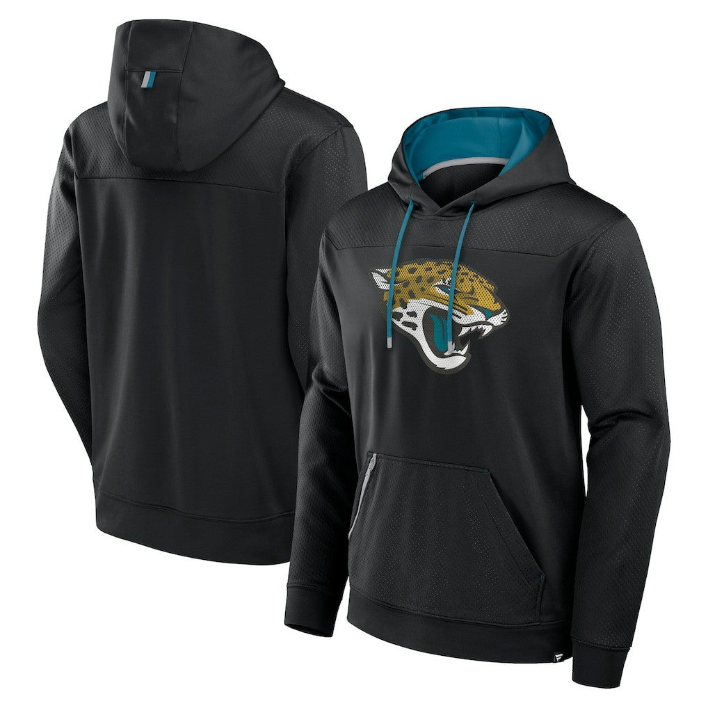 Jacksonville Jaguars Defender Pullover Hoodie Black | Fanatics