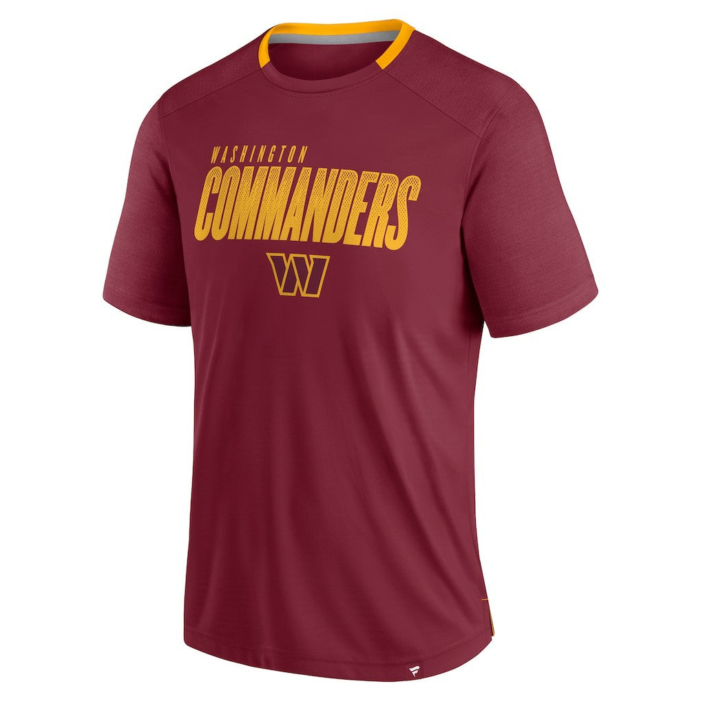 Washington Commanders Defender Fade Slant T-Shirt Burgundy | Fanatics
