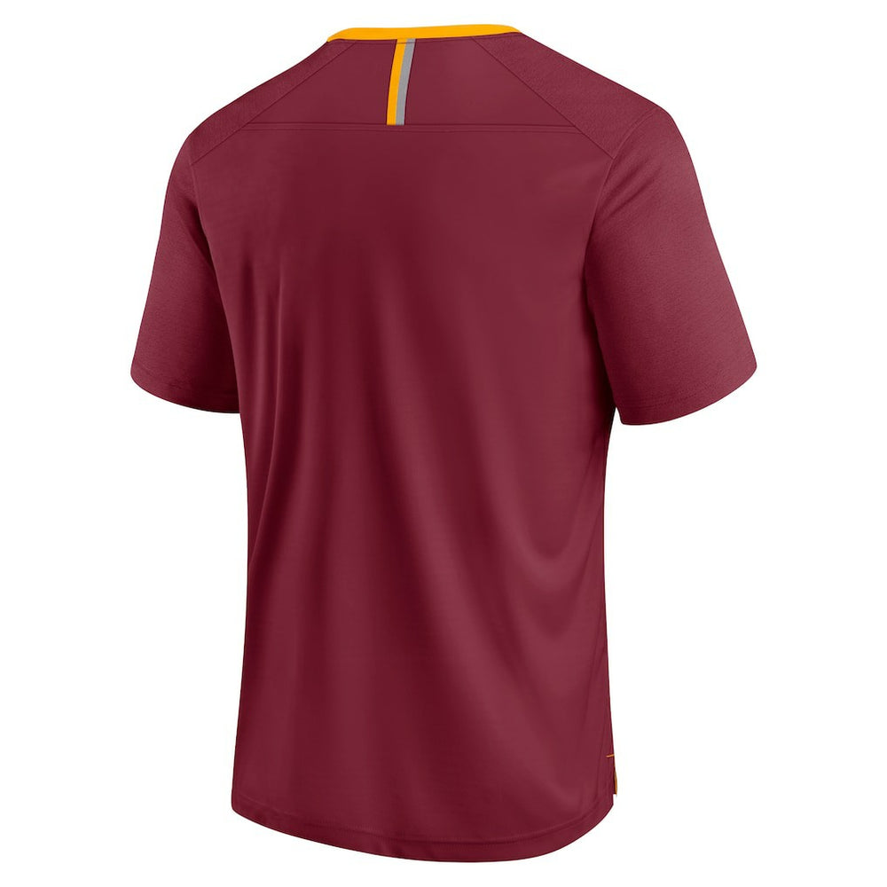 Washington Commanders Defender Fade Slant T-Shirt Burgundy | Fanatics