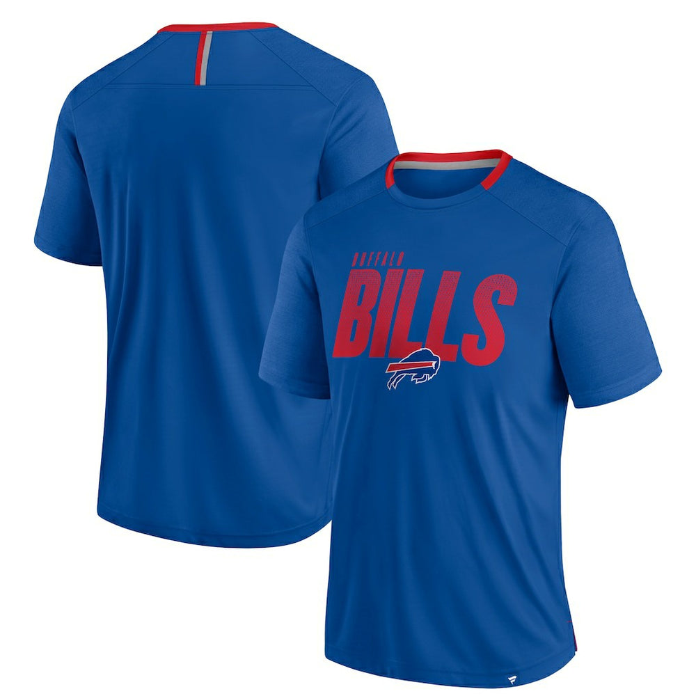 Buffalo Bills Defender Fade Slant T-Shirt Royal | Fanatics