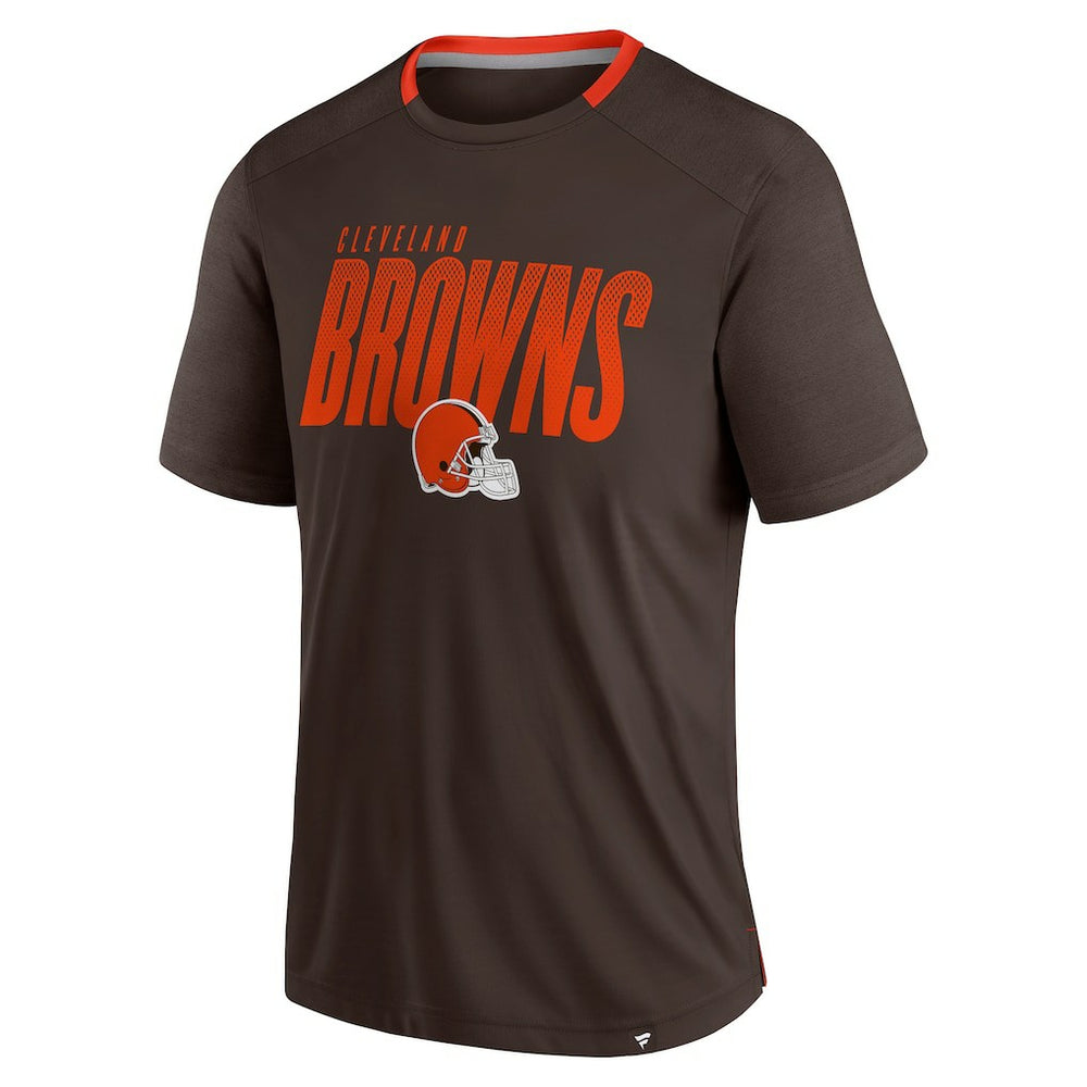 Cleveland Browns Defender Fade Slant T-Shirt Brown | Fanatics