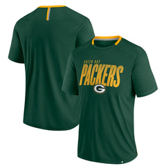 Green Bay Packers Defender Fade Slant T-Shirt Green | Fanatics