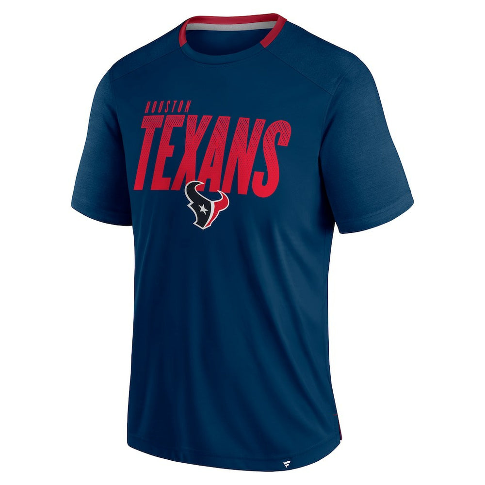 Houston Texans Defender Fade Slant T-Shirt Navy | Fanatics