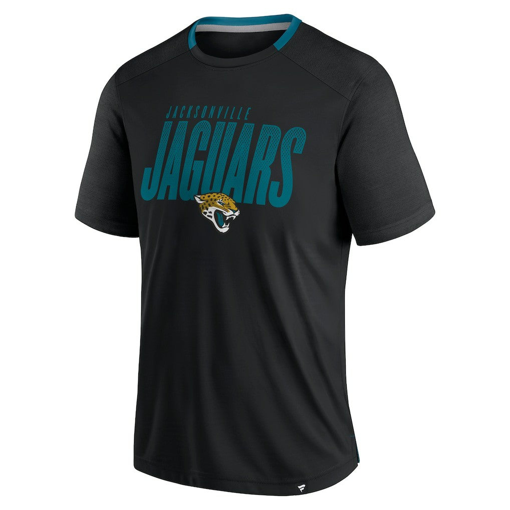 Jacksonville Jaguars Defender Fade Slant T-Shirt Black | Fanatics