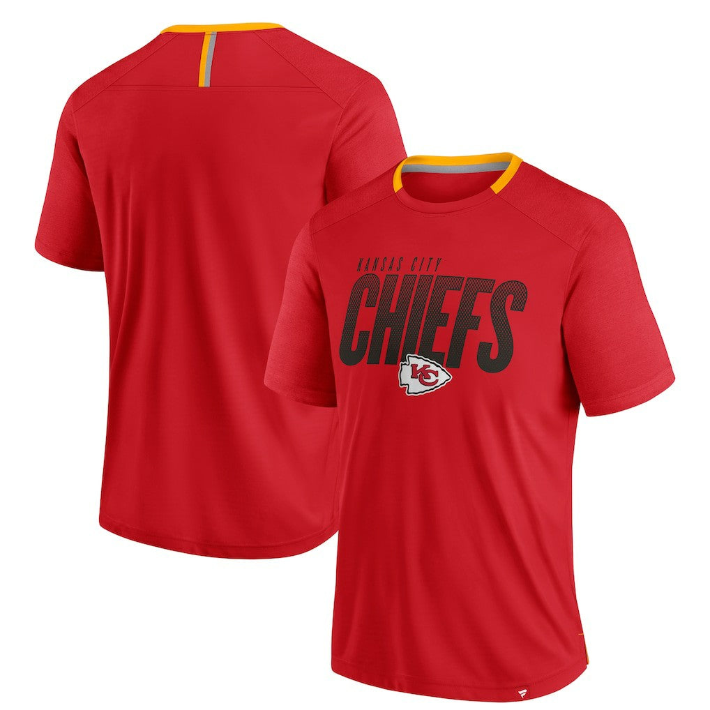 Kansas City Chiefs Defender Fade Slant T-Shirt Red | Fanatics