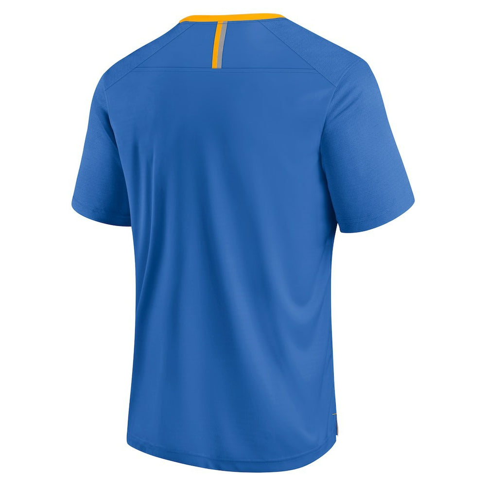 Los Angeles Chargers Defender Fade Slant T-Shirt Powder Blue | Fanatics