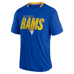 Los Angeles Rams Defender Fade Slant T-Shirt Royal | Fanatics
