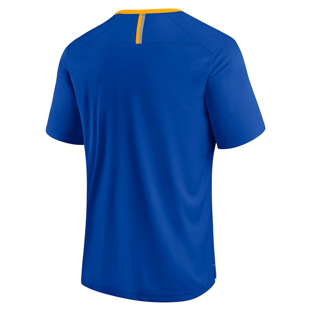 Los Angeles Rams Defender Fade Slant T-Shirt Royal | Fanatics