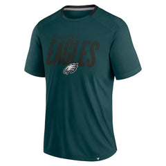 Philadelphia Eagles Defender Fade Slant T-Shirt Midnight Green | Fanatics