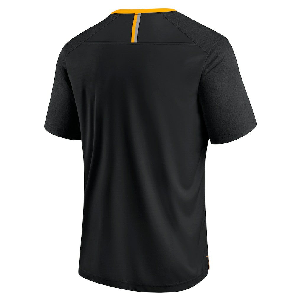 Pittsburgh Steelers Defender Fade Slant T-Shirt Black | Fanatics