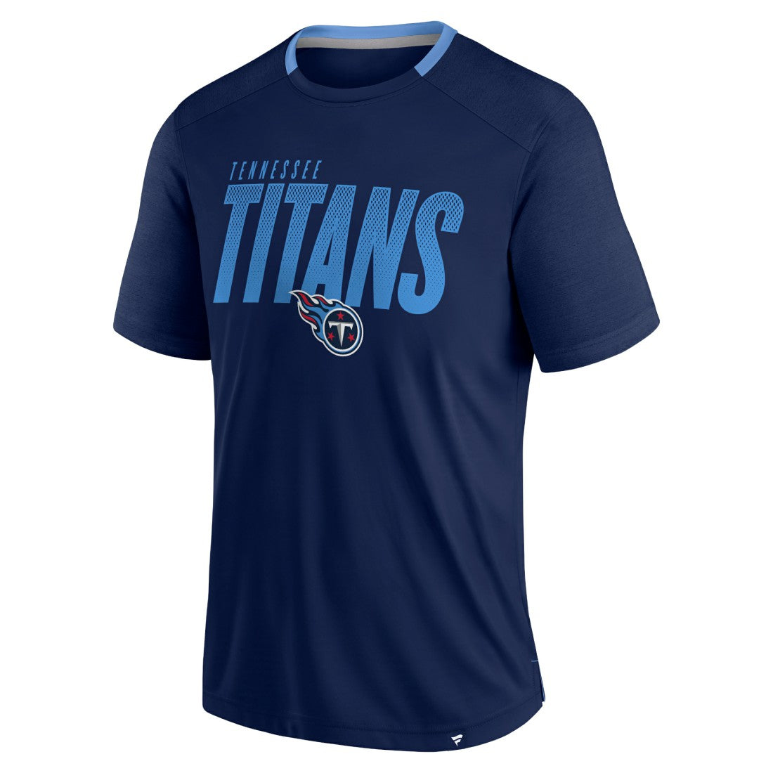 Tennessee Titans Defender Fade Slant T-Shirt Navy | Fanatics