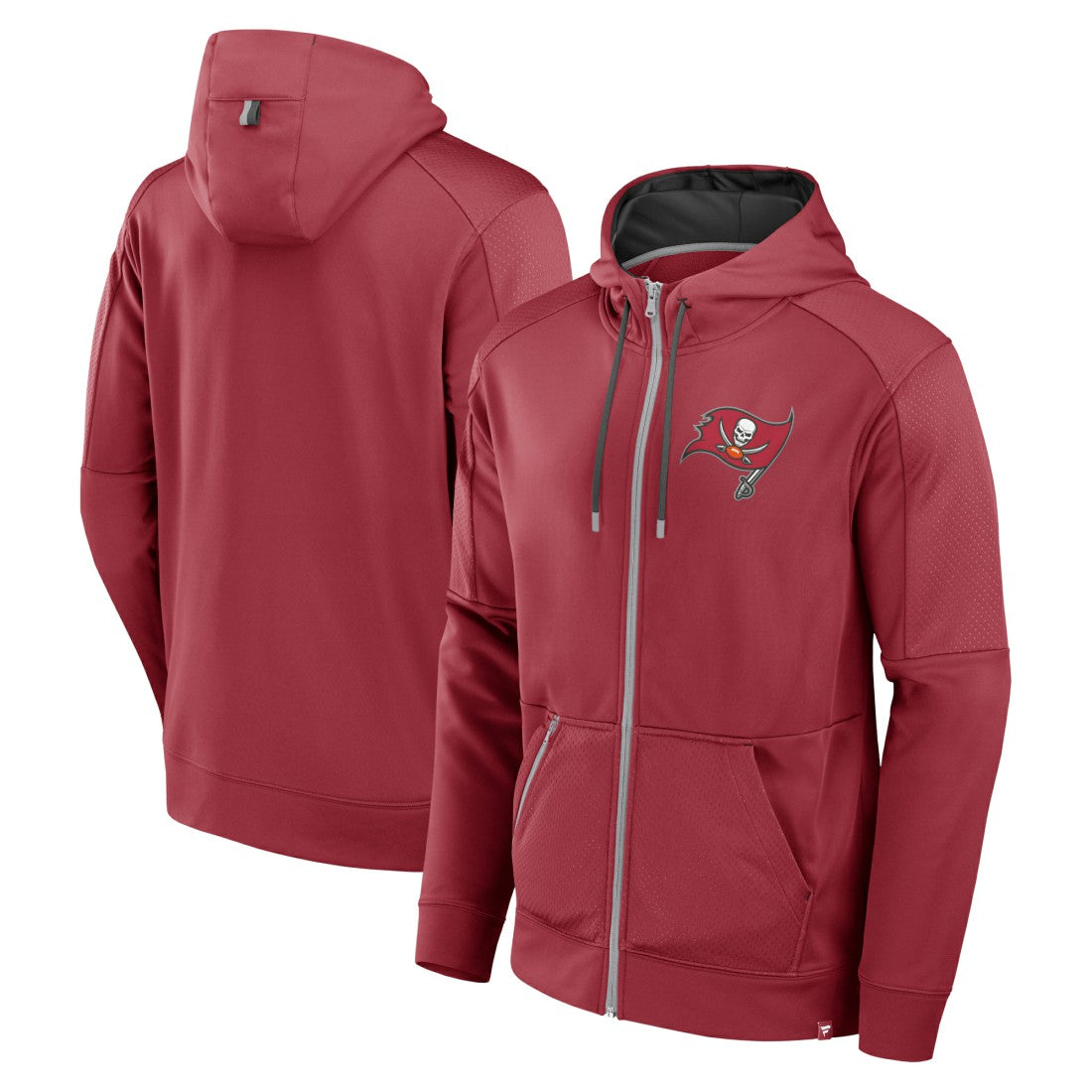 Tampa Bay Buccaneers Defender Full-Zip Hoodie Red | Fanatics