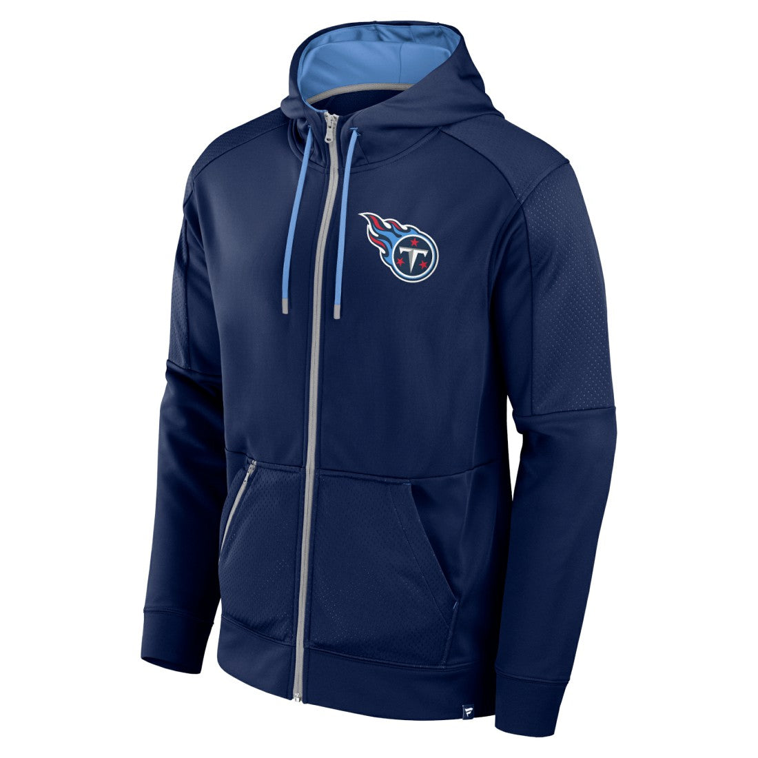 Tennessee Titans Defender Full-Zip Hoodie Navy | Fanatics