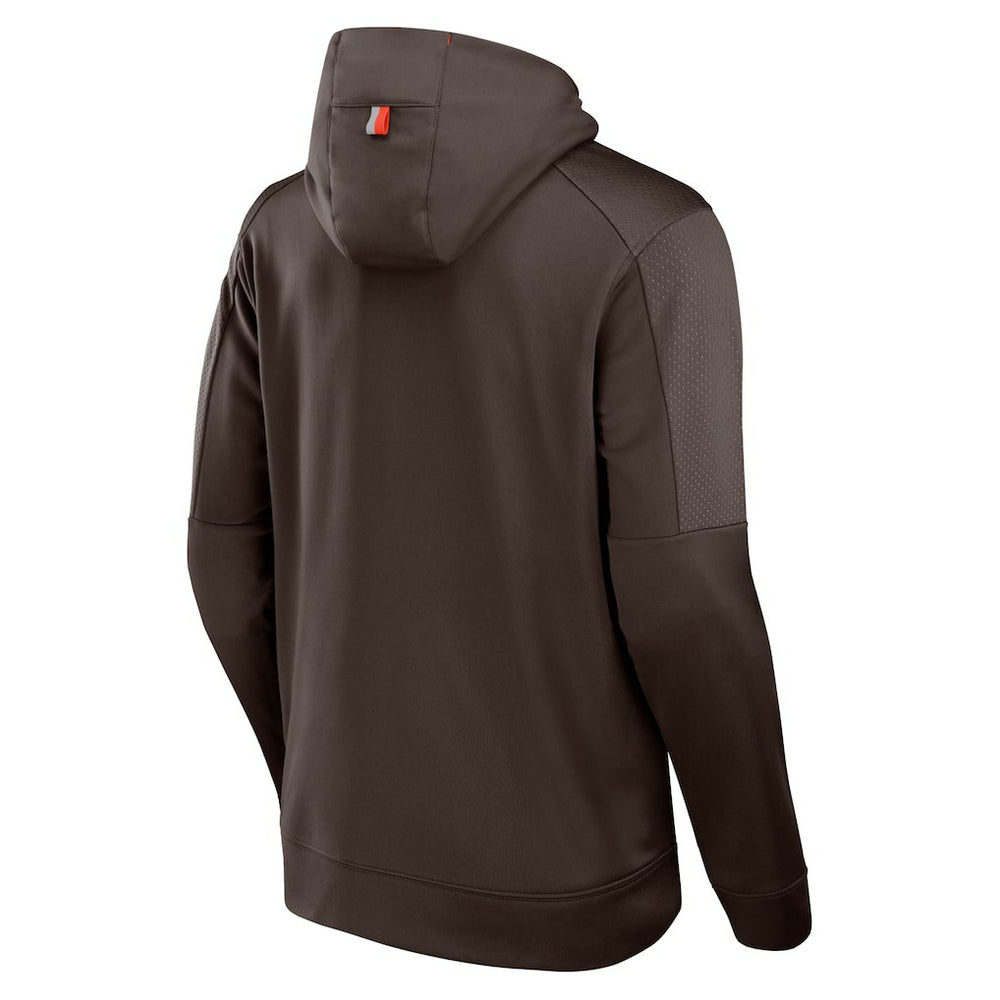 Cleveland Browns Defender Full-Zip Hoodie Brown | Fanatics