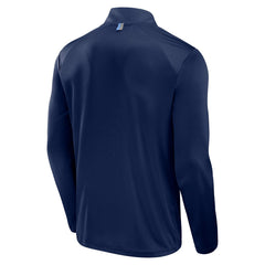 Tennessee Titans Defender Long Sleeve Quarter-Zip Jacket Navy | Fanatics