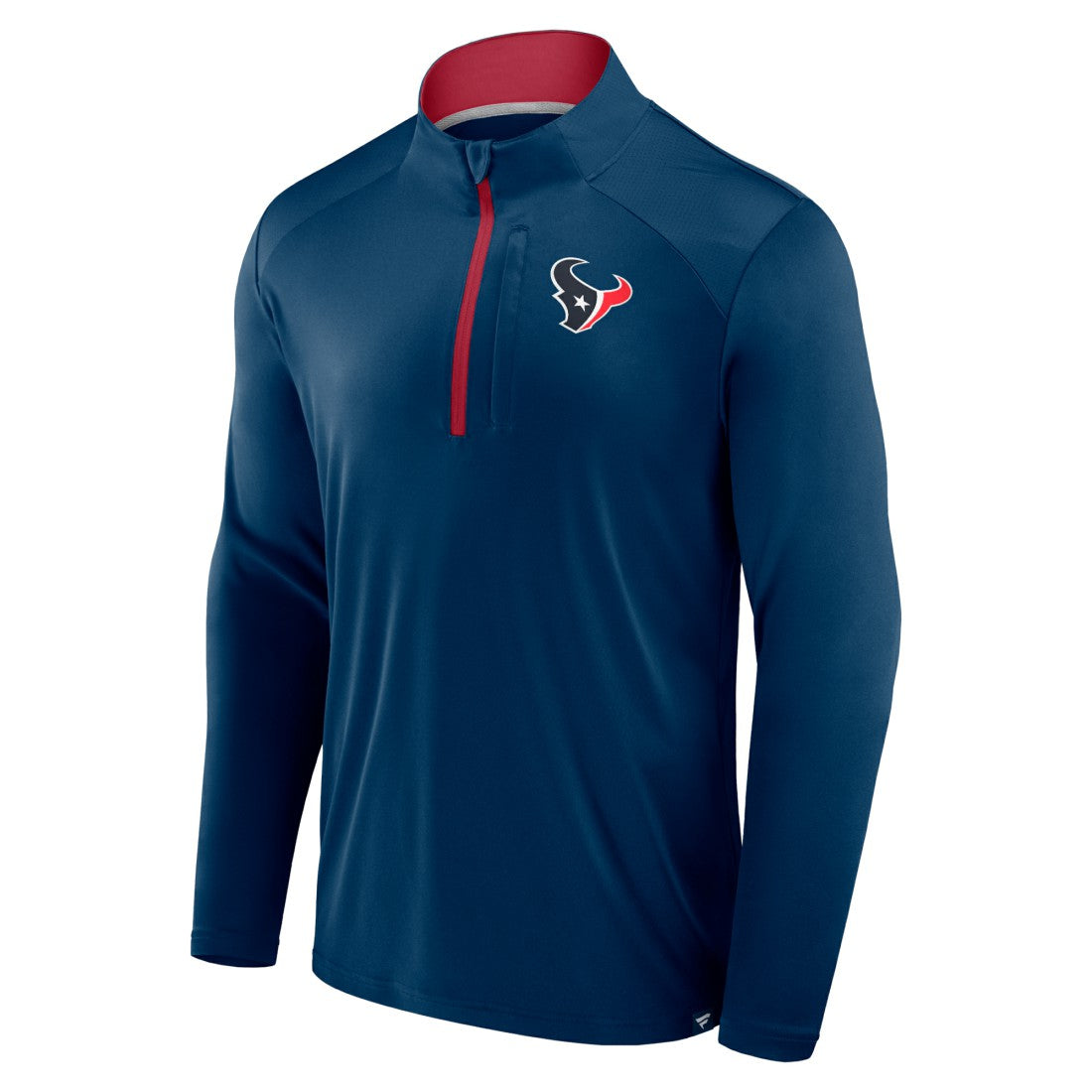 Houston Texans Defender Long Sleeve Quarter-Zip Jacket Navy | Fanatics