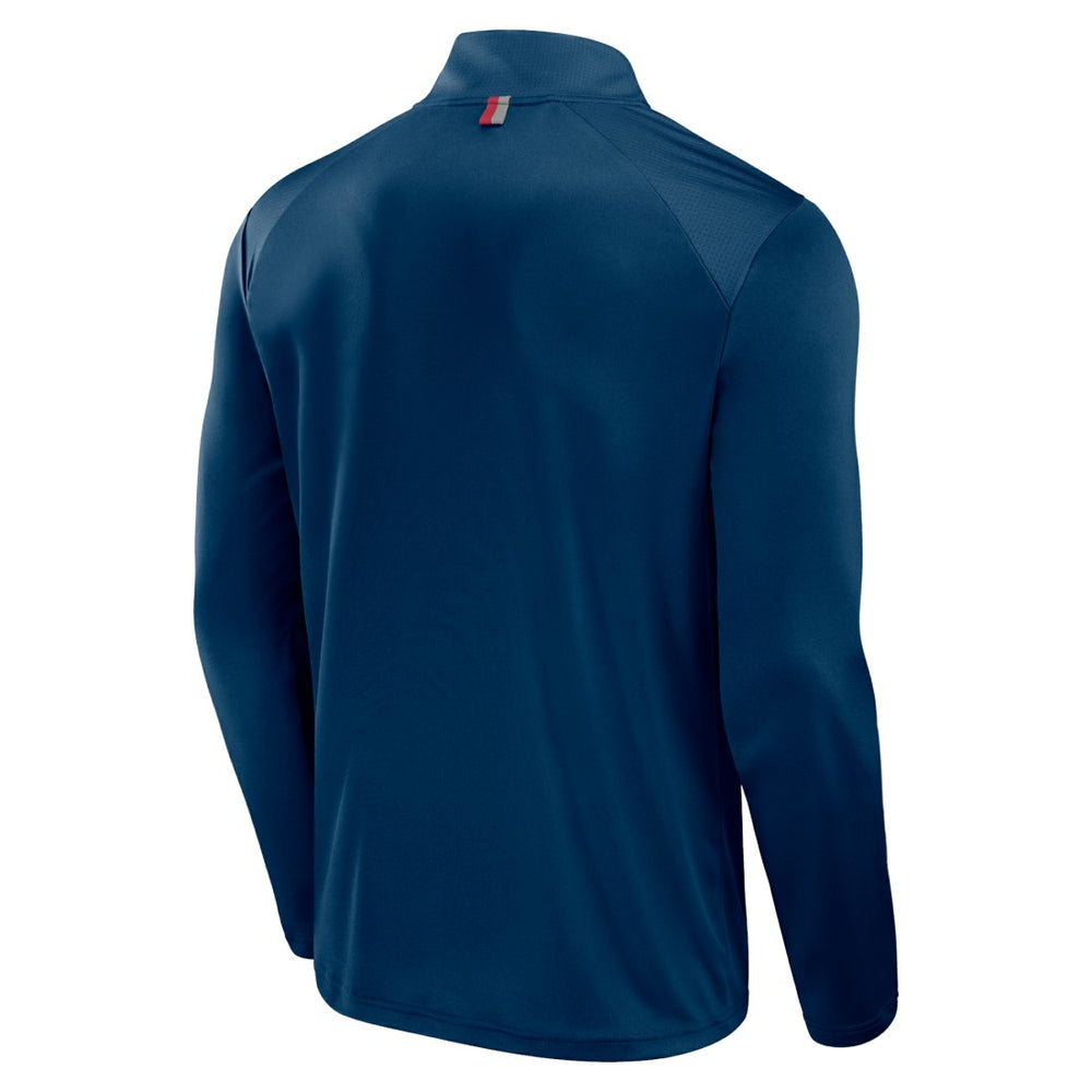Houston Texans Defender Long Sleeve Quarter-Zip Jacket Navy | Fanatics