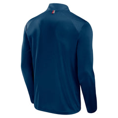 Houston Texans Defender Long Sleeve Quarter-Zip Jacket Navy | Fanatics