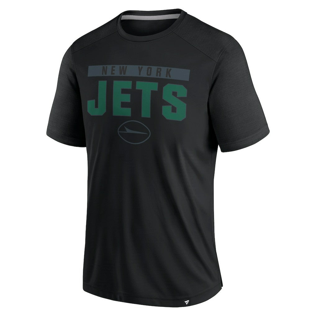 New York Jets Defender Blackout T-Shirt Black | Fanatics