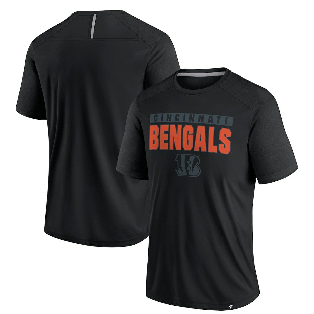 Cincinnati Bengals Defender Blackout T-Shirt Black | Fanatics