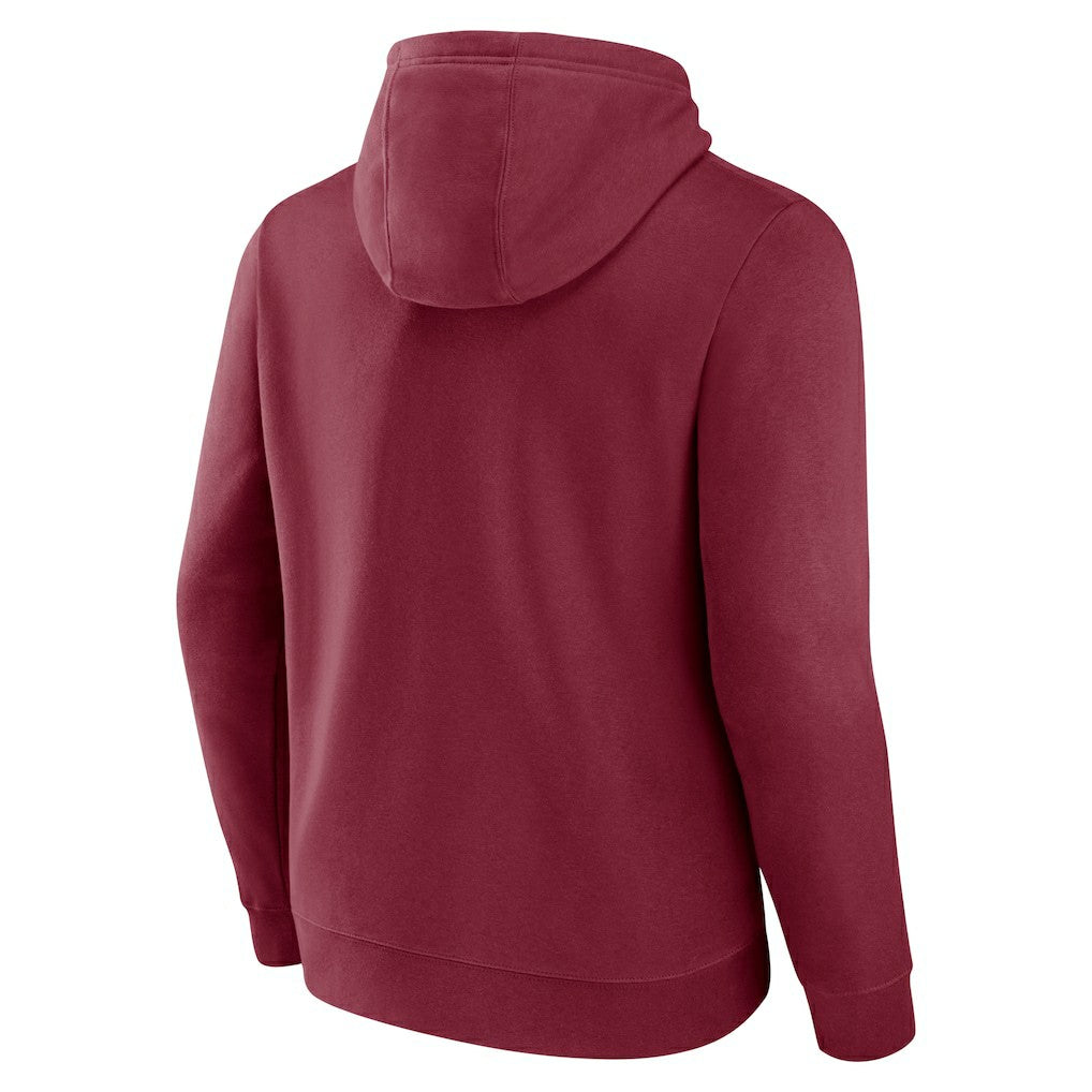 Arizona Cardinals Geometric Chrome Pullover Hoodie Cardinal | Fanatics