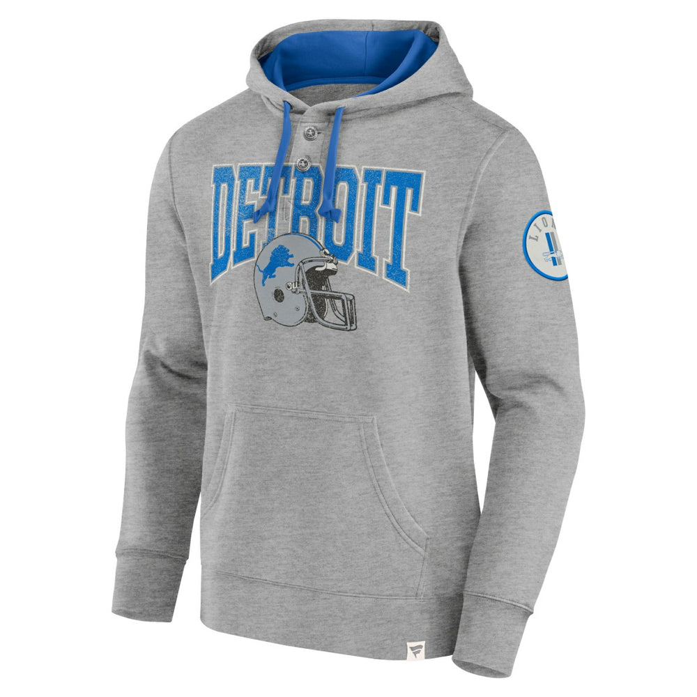 Detroit Lions Label Maker Pullover Hoodie Blue | Fanatics