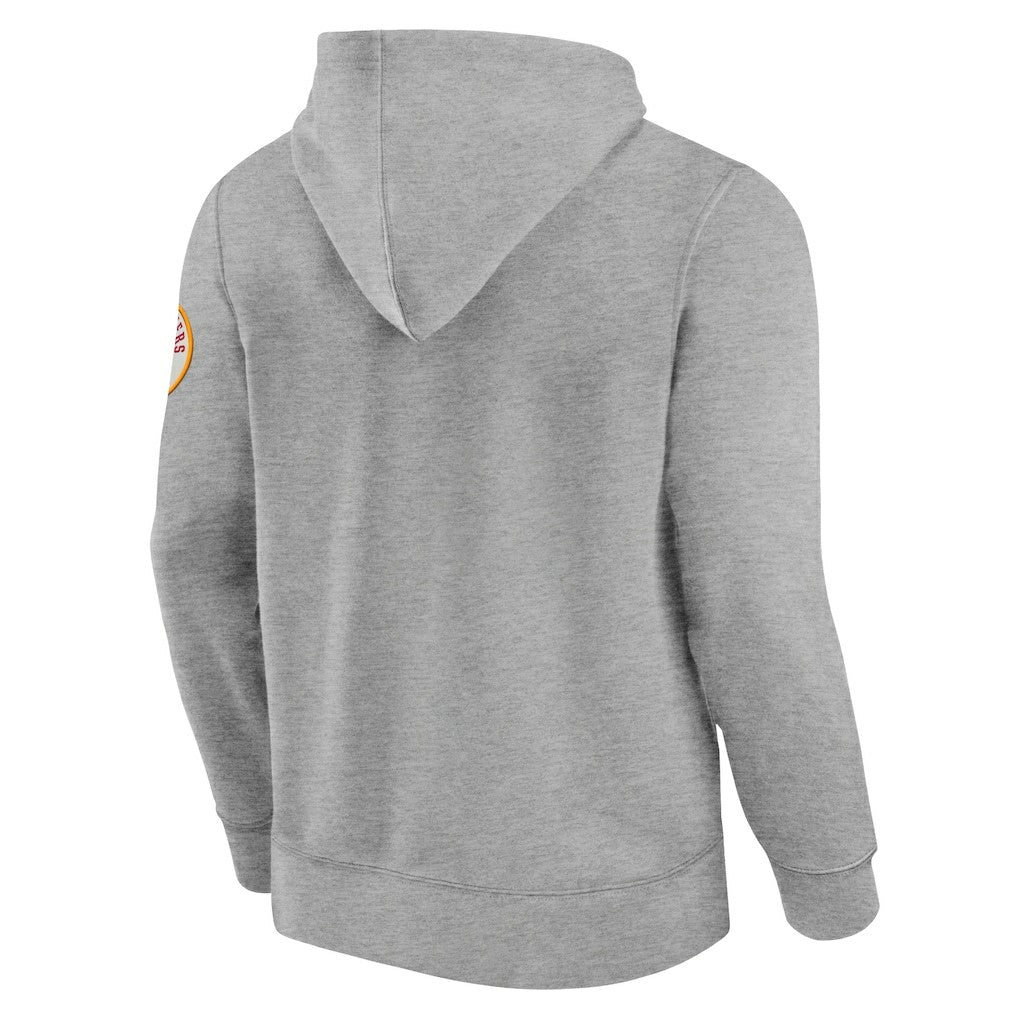 Arizona Cardinals Label Maker Pullover Hoodie Heather Gray | Fanatics