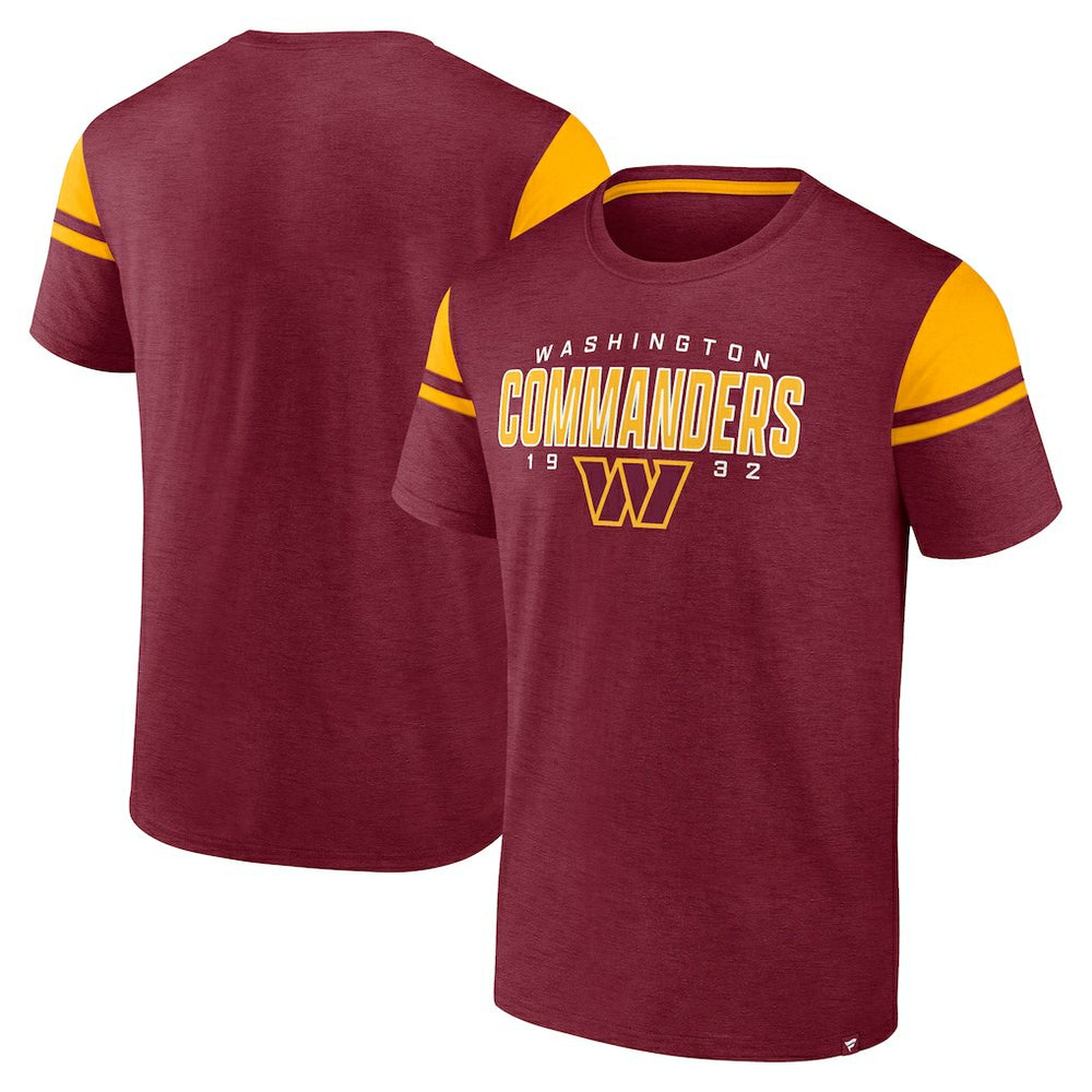 Washington Commanders Old School Play Slub T-Shirt Burgundy | Fanatics