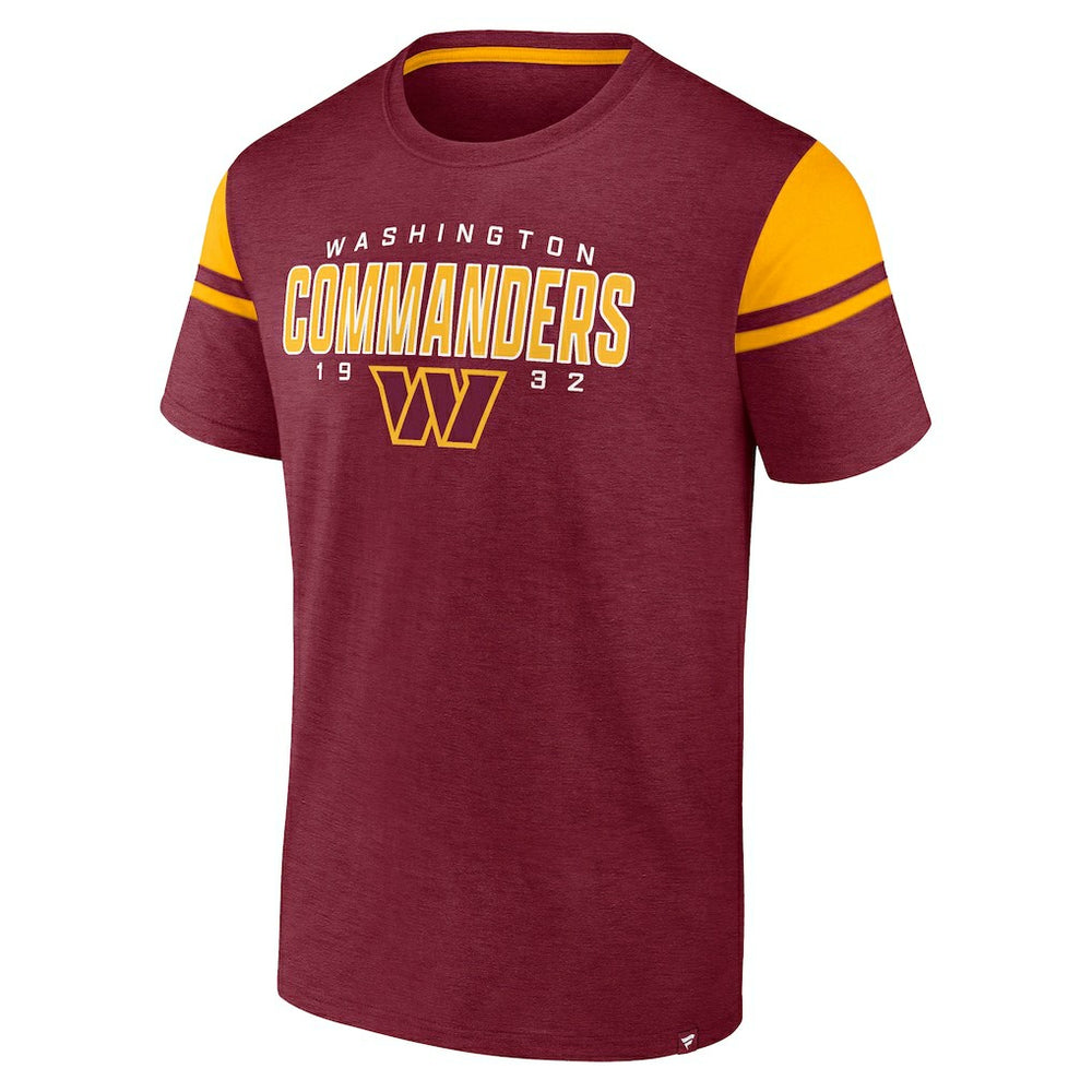 Washington Commanders Old School Play Slub T-Shirt Burgundy | Fanatics