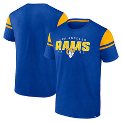 Los Angeles Rams Old School Play Slub T-Shirt Royal | Fanatics