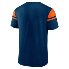 Chicago Bears Old School Play Slub T-Shirt Navy | Fanatics