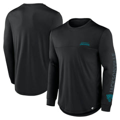 Jacksonville Jaguars Blackout Long Sleeve T-Shirt Black | Fanatics