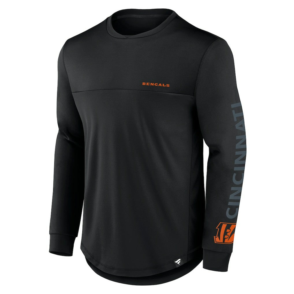 Cincinnati Bengals Blackout Long Sleeve T-Shirt Black | Fanatics