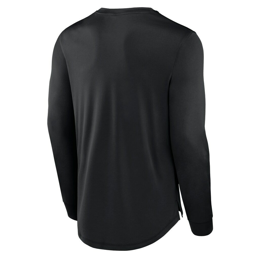 Cleveland Browns Blackout Long Sleeve T-Shirt Black | Fanatics