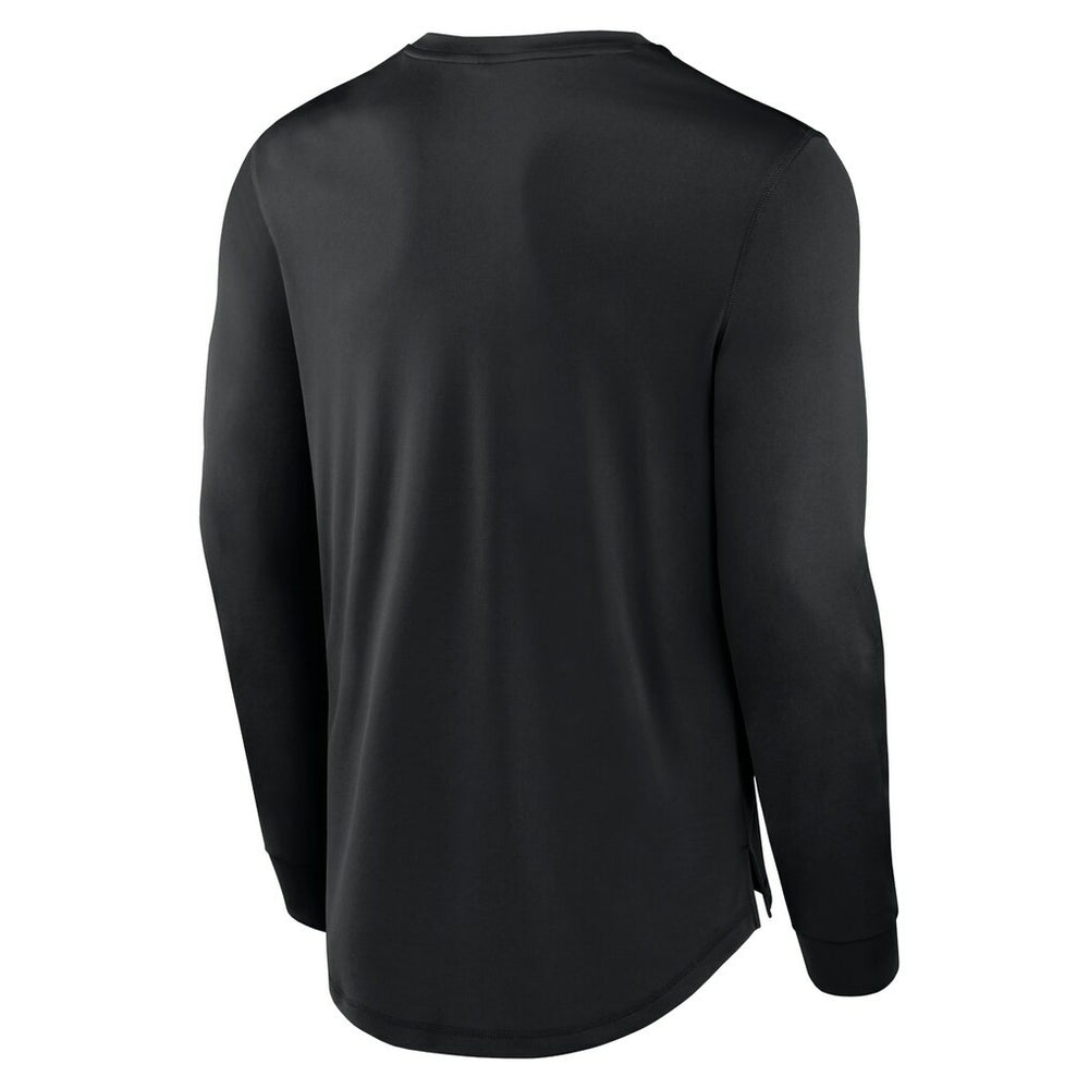 Cleveland Browns Blackout Long Sleeve T-Shirt Black | Fanatics