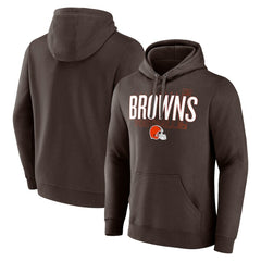 Cleveland Browns Pylon Outline Pullover Hoodie Brown | Fanatics