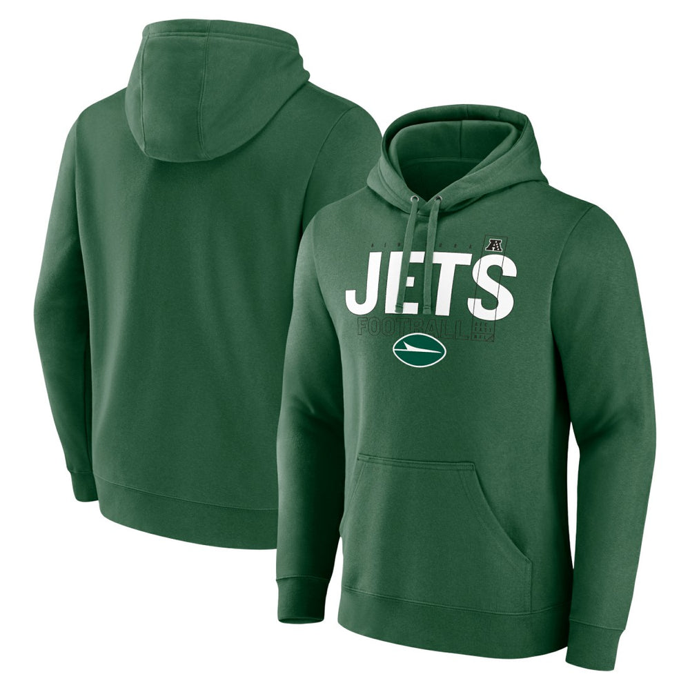New York Jets Pylon Outline Pullover Hoodie Green | Fanatics