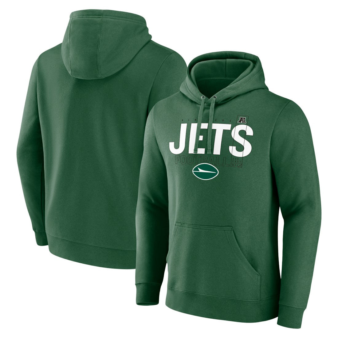 New York Jets Pylon Outline Pullover Hoodie Green | Fanatics