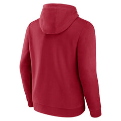San Francisco 49ers Pylon Outline Pullover Hoodie Scarlet | Fanatics