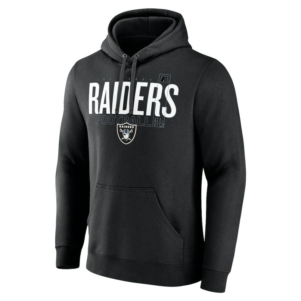 Las Vegas Raiders Pylon Outline Pullover Hoodie Black | Fanatics