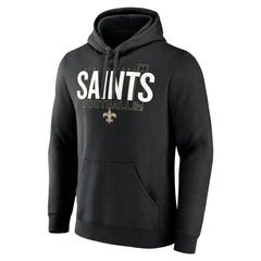 New Orleans Saints Pylon Outline Pullover Hoodie Black | Fanatics