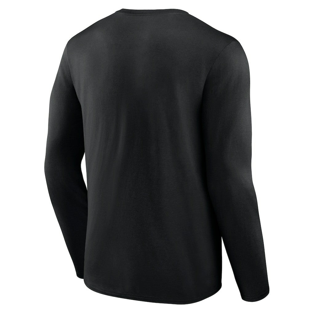 Las Vegas Raiders Stat Sheet Long Sleeve T-Shirt Black | Fanatics