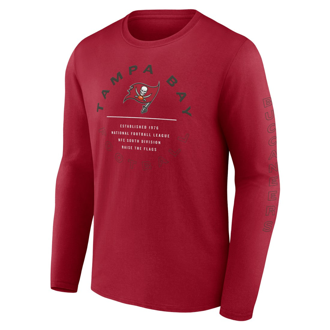 Tampa Bay Buccaneers Stat Sheet Long Sleeve T-Shirt Red | Fanatics