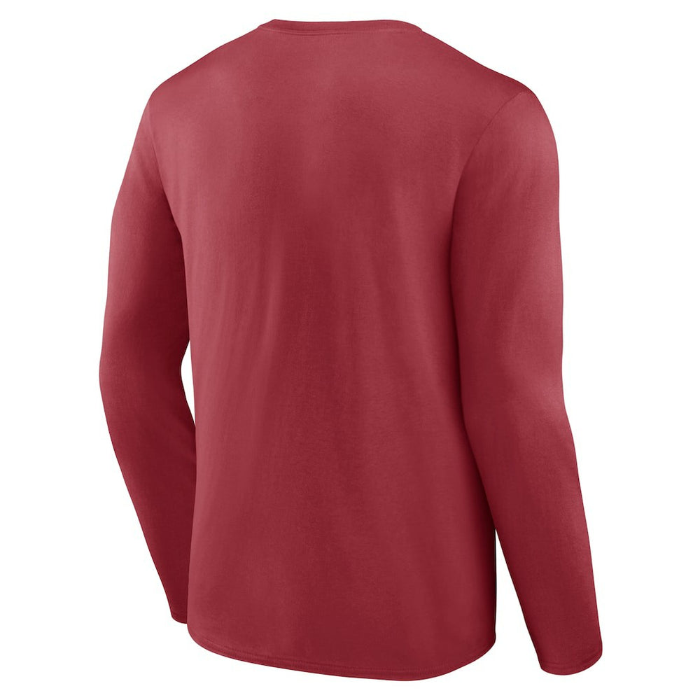 Arizona Cardinals Stat Sheet Long Sleeve T-Shirt Cardinal | Fanatics