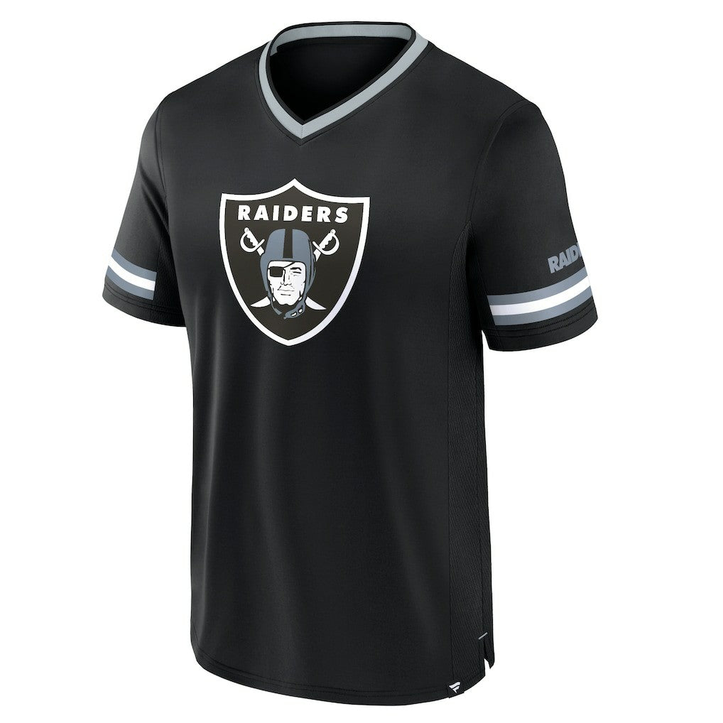 Las Vegas Raiders Stripe Stacking T-Shirt Black | Fanatics